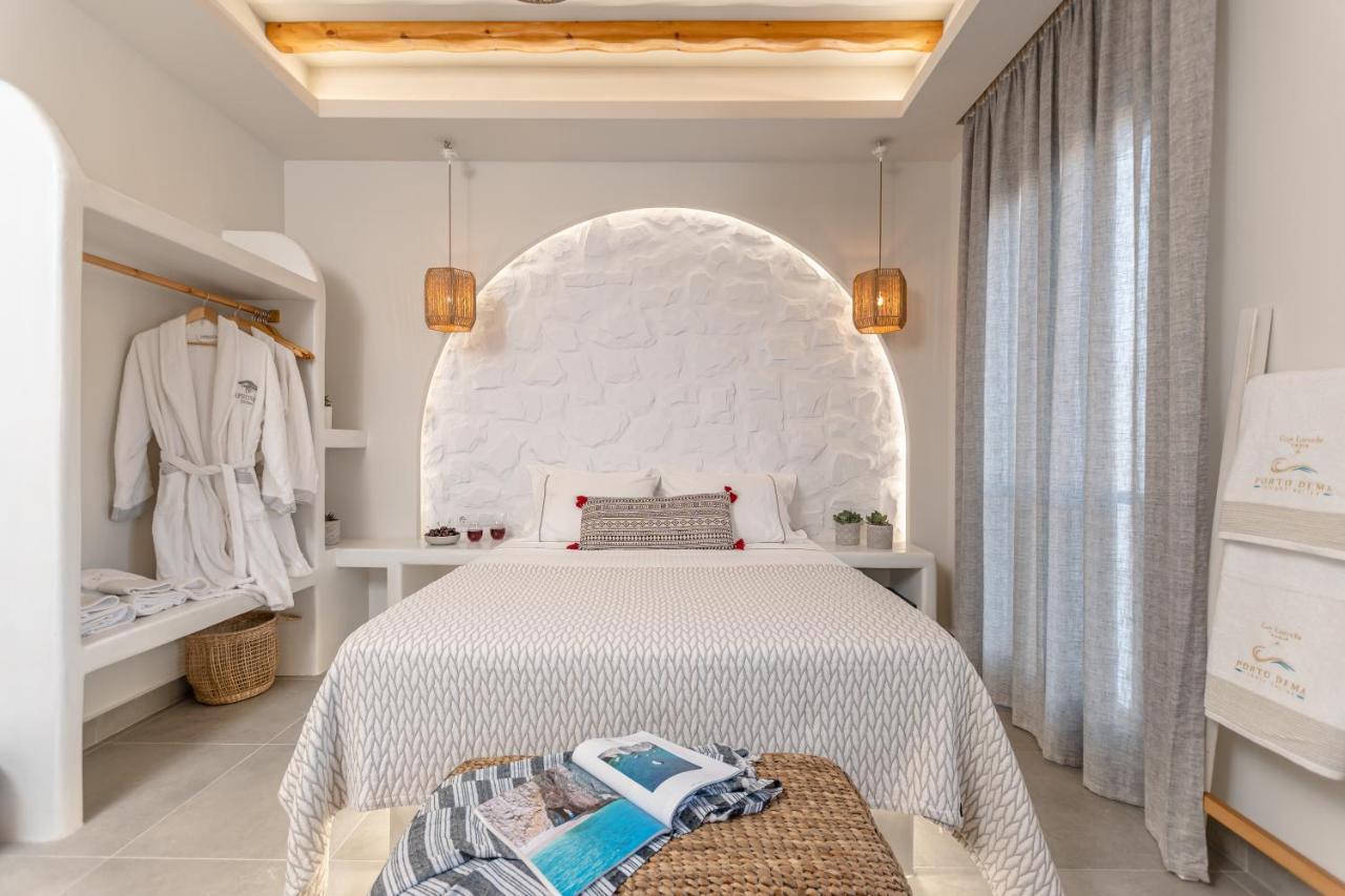 Porto Dema Luxury Suites Schoinoussa 外观 照片
